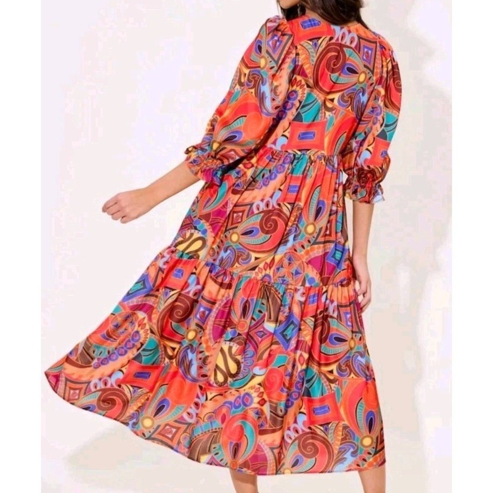 Alden Adair Frances Color Jewel Box New With‎ Tags  Beautiful Dress Size S